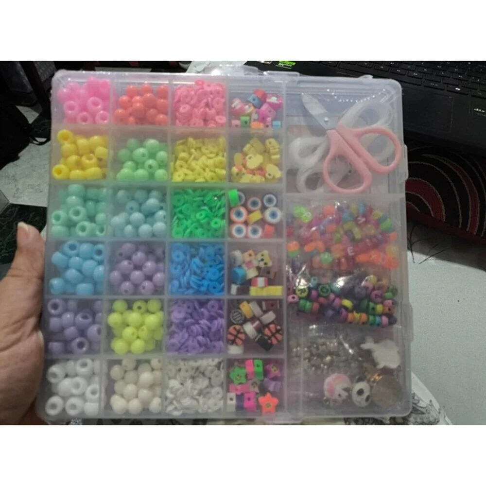 Bracelet Assembly Set, 1400+ Pcs